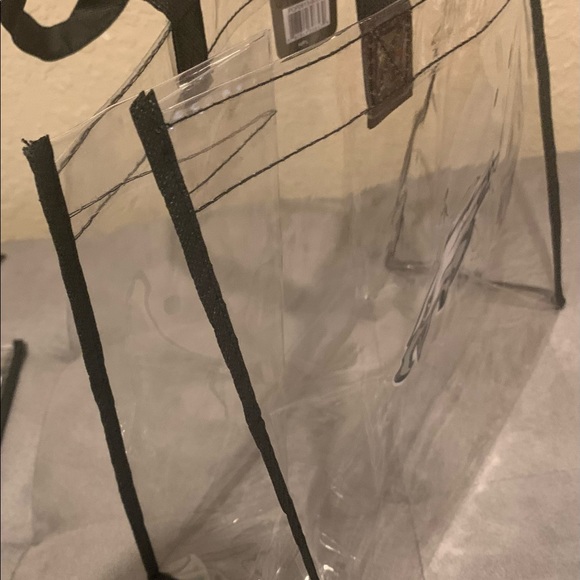 🛑SOLD🛑 EAGLES AUTHENTIC OFFICIALLY LICENSED 
STADIUM APPROVED 
CLEAR TOTE NWT - Picture 5 of 9